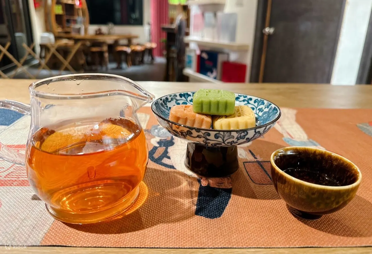 体验包含茶点