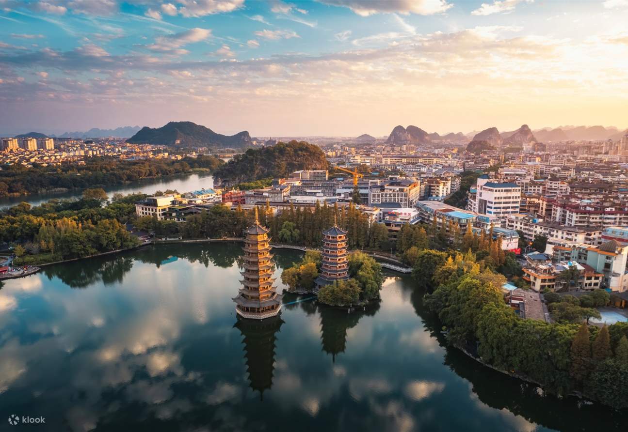 Área Paisajística de los Dos Ríos y Cuatro Lagos de Guilin