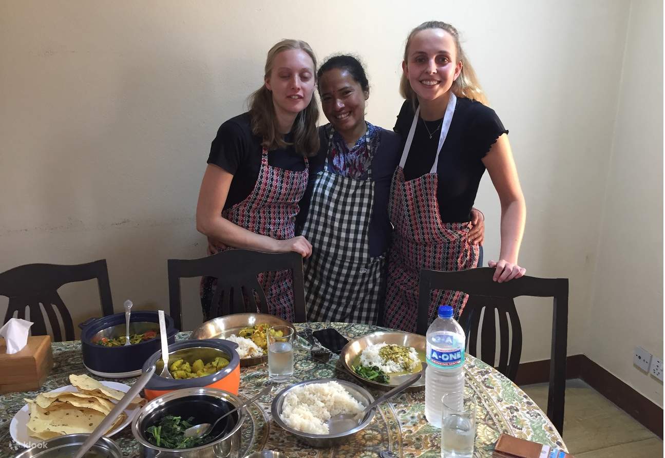 การฝึกทำอาหารเนปาลในกาฐมา ณ ฑุ