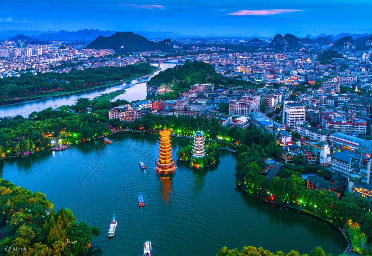 Zona Escénica de los Dos Ríos y Cuatro Lagos de Guilin