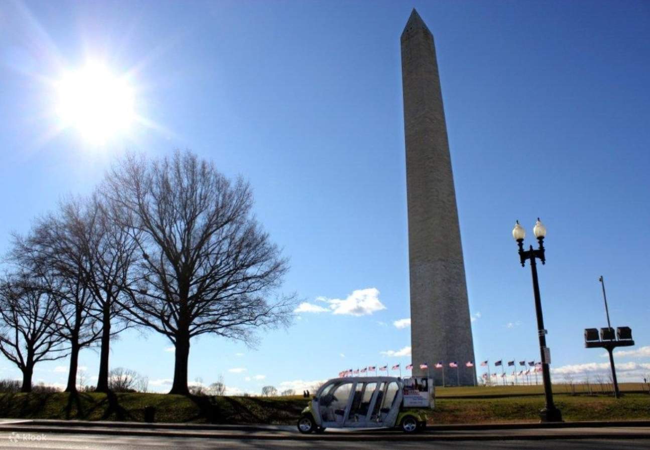 Mall and Monuments Electric Car Tour in Washington DC Klook United States
