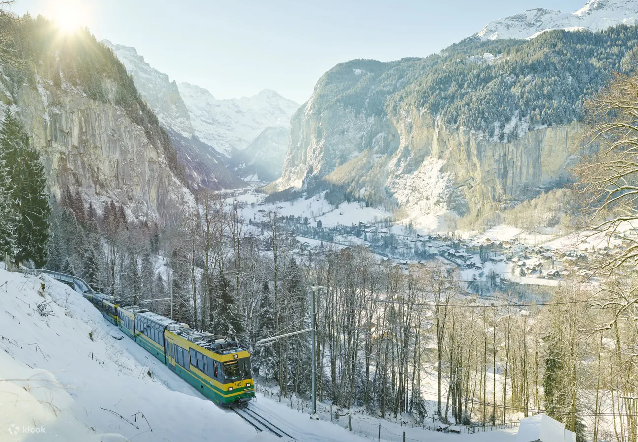 Traditional route from Lauterbrunnen