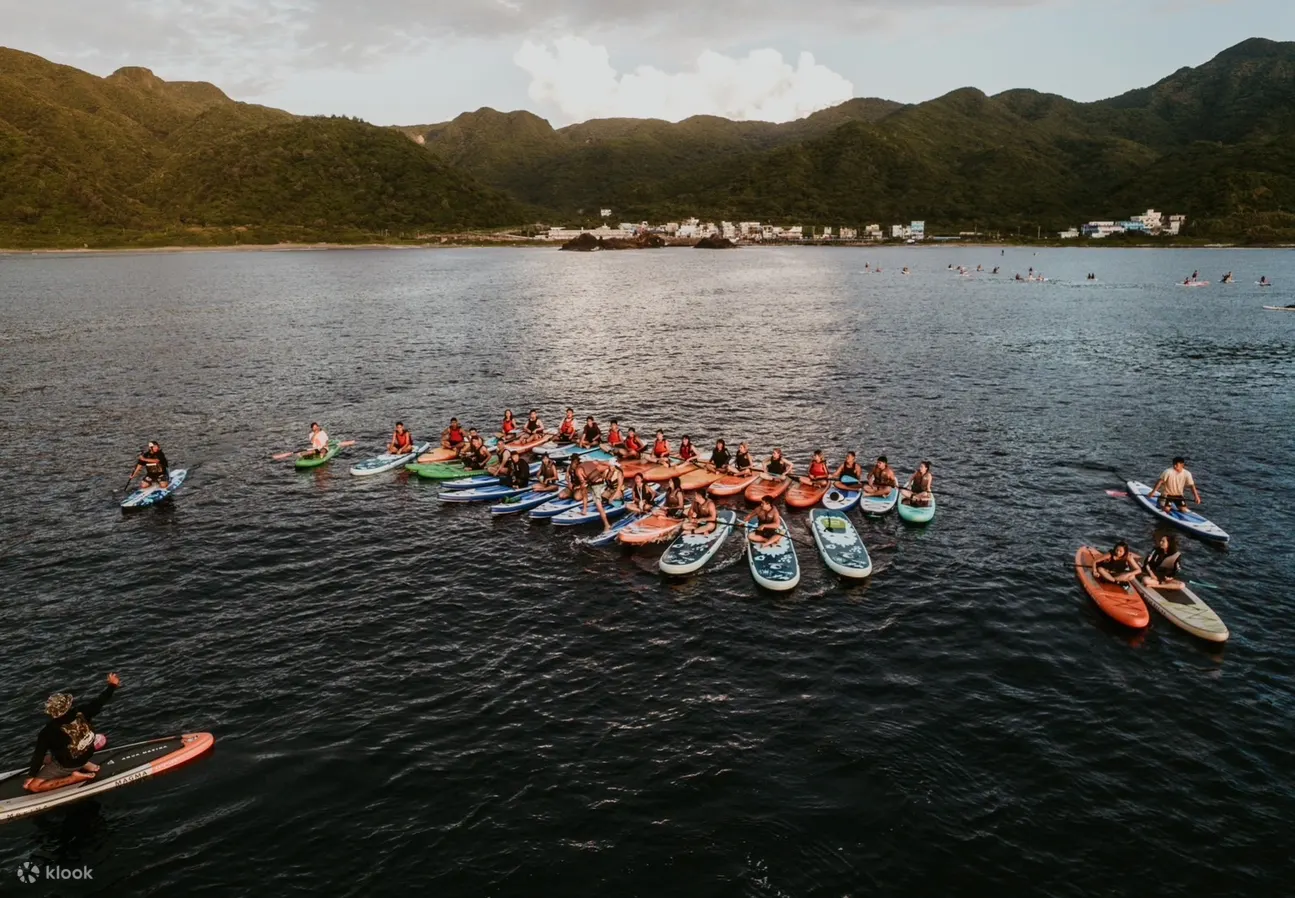 台东兰屿: SUP立桨与海上跑版体验 - 日出・夕阳・Gopro摄影