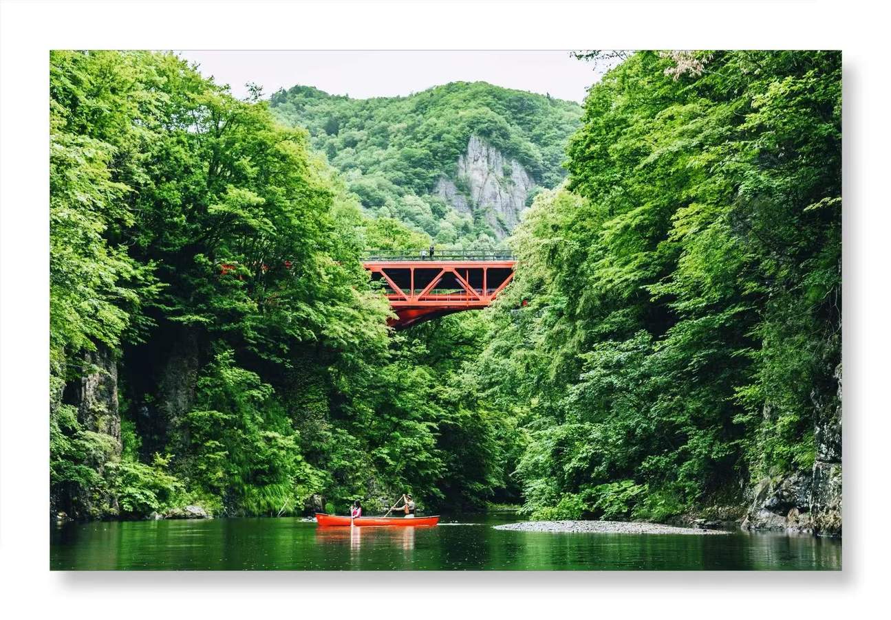 Toyodaira Gorge & Jozankei & Lake Toya & Showa Shinzan