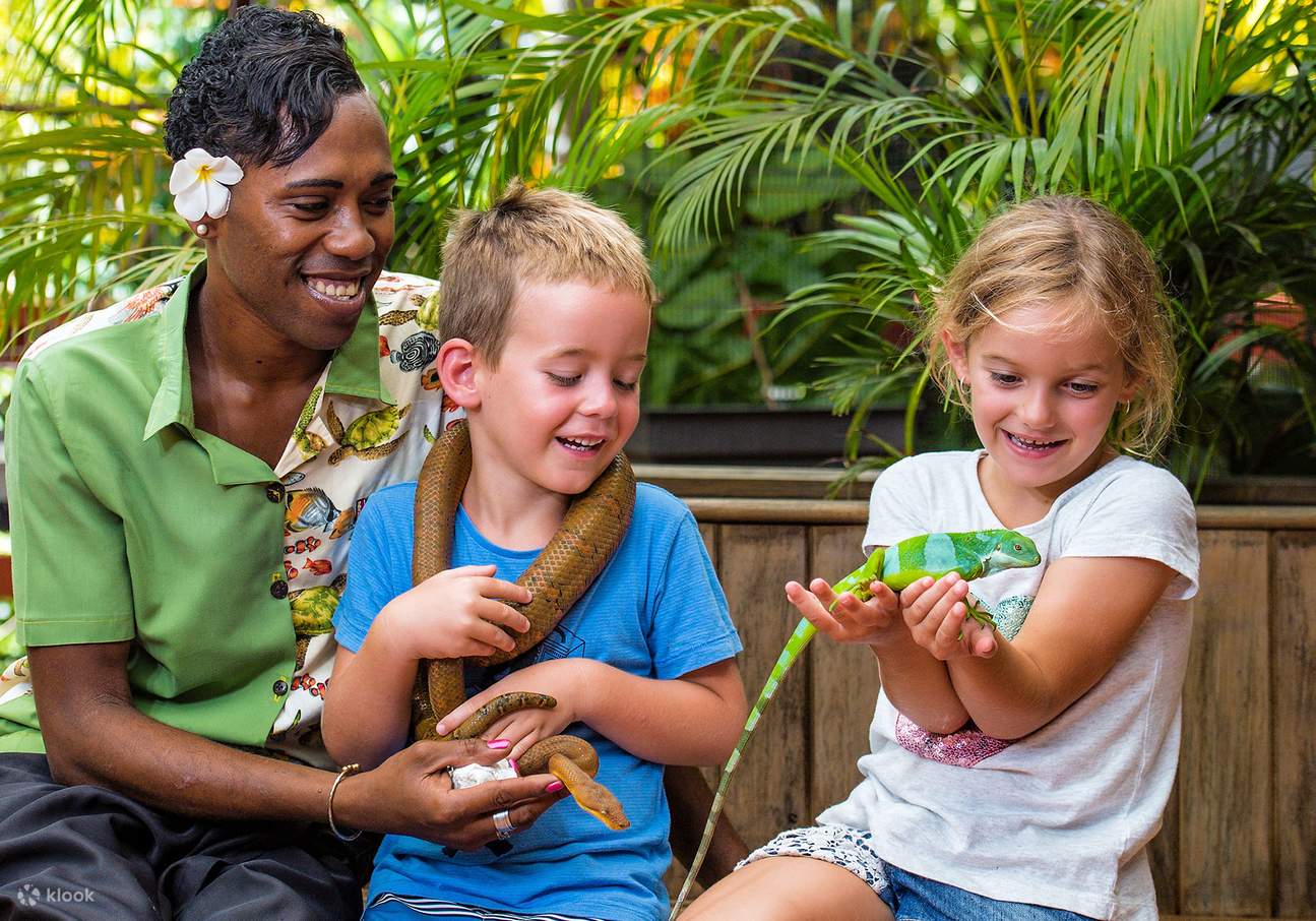 아이들이 야생 동물과 교감하는 시간