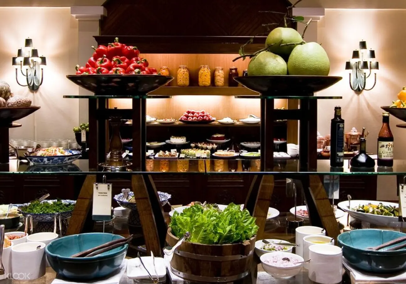 曼谷愛侶灣君悅大酒店自助式晚餐,曼谷灣君悅吃到飽,The Dining Room曼谷吃到飽