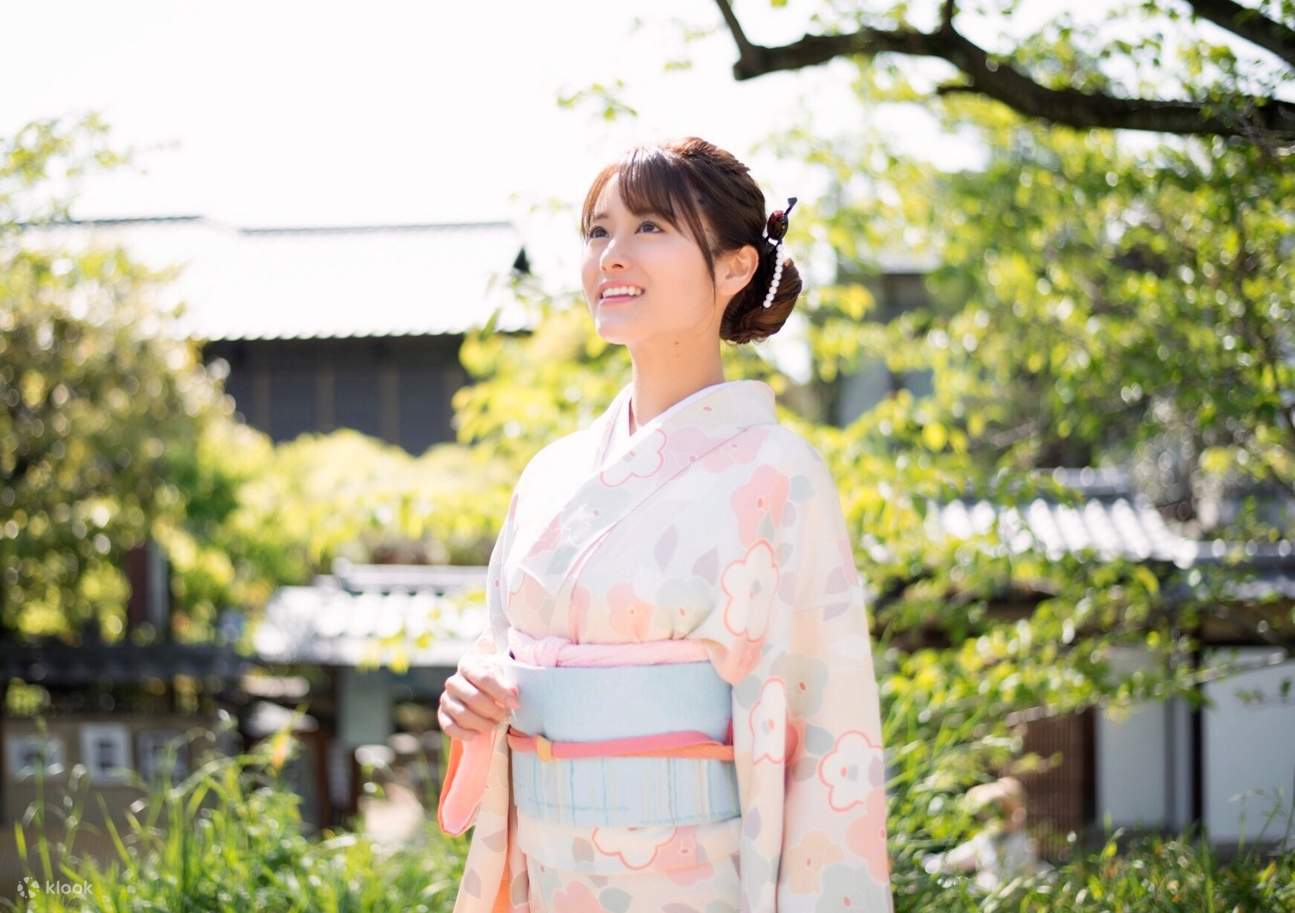 woman in kimono