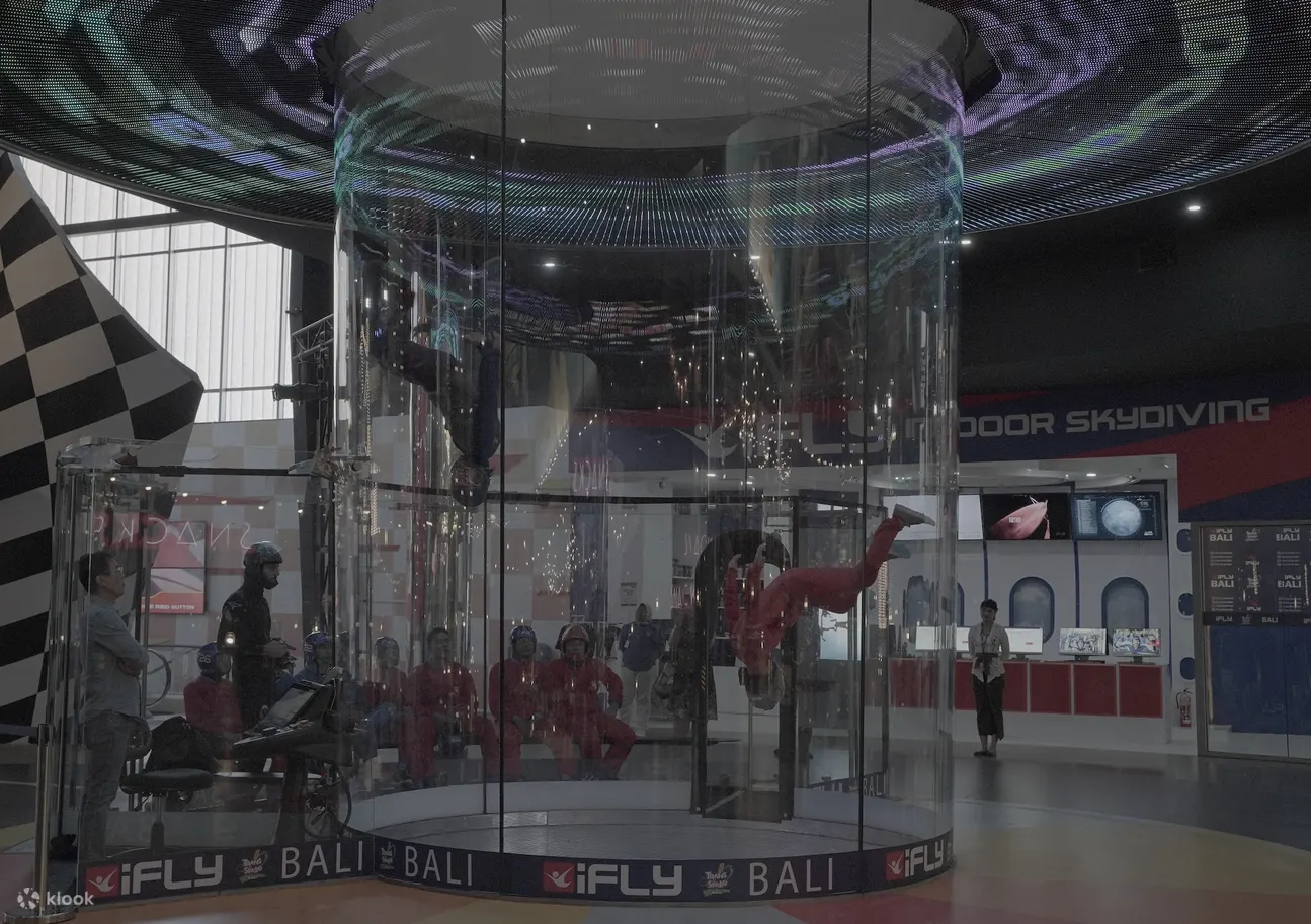 trans studio bali - 跳伞区