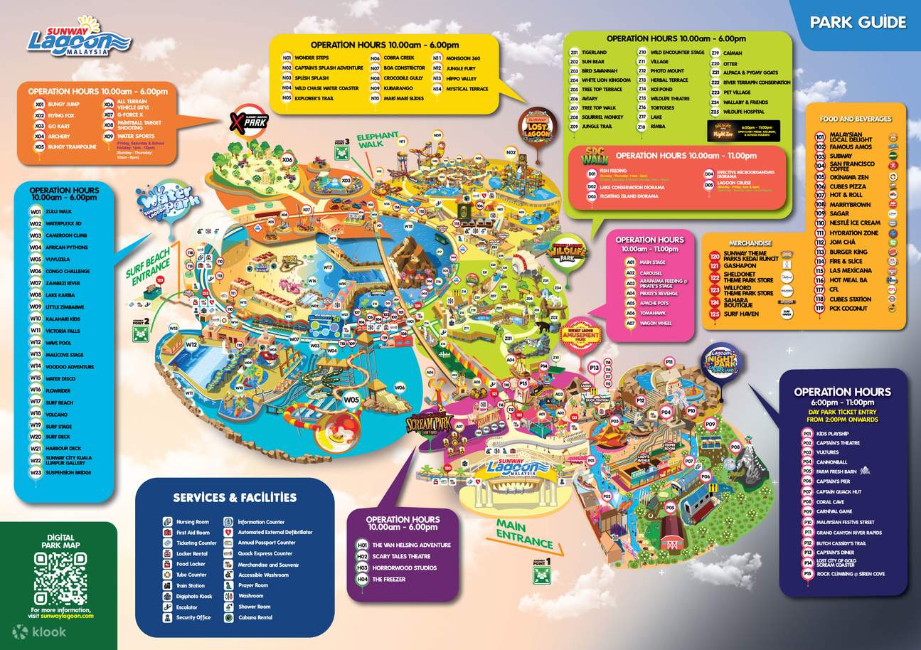 Billet pour Sunway Lagoon