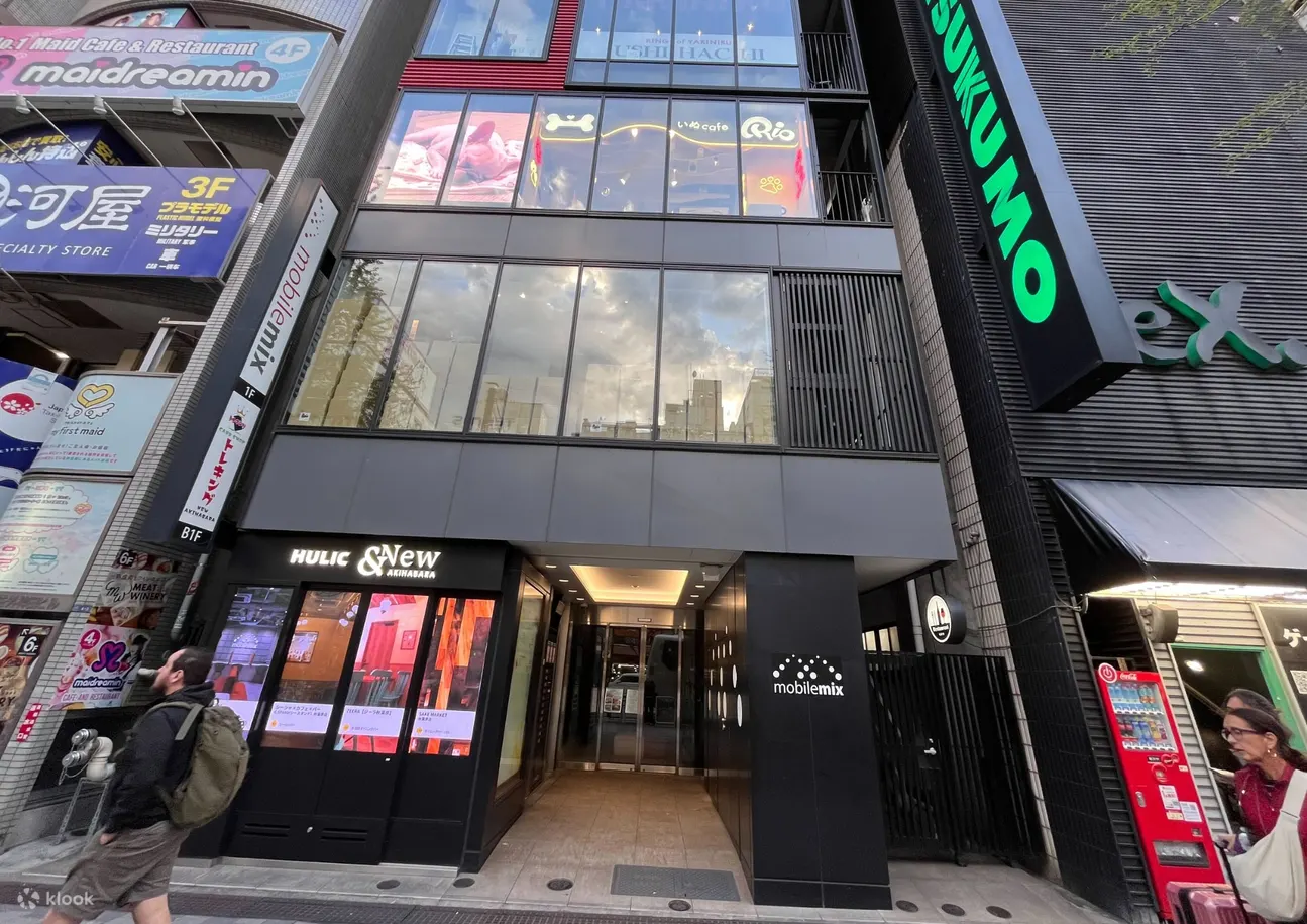 秋叶原店的入口就在这里。这是10楼。