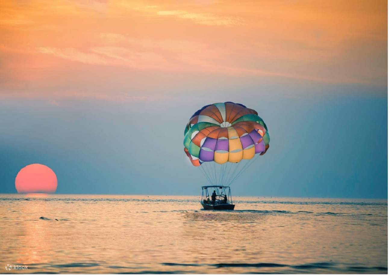 Terbang Parasailing di Langit Laut Merah Dengan Pemindahan - Hurghada