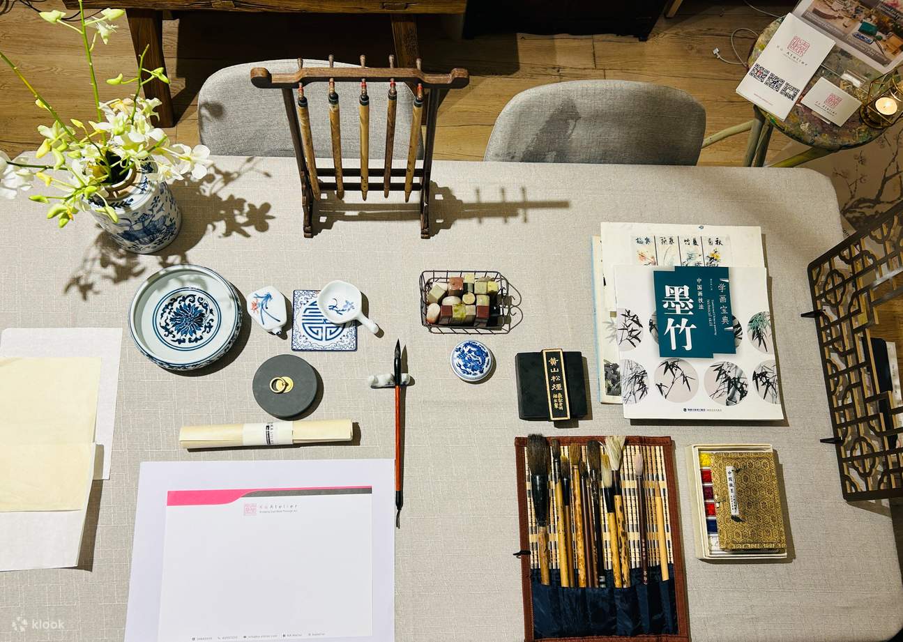 中国絵画教室（香港 / Ka Atelier提供）