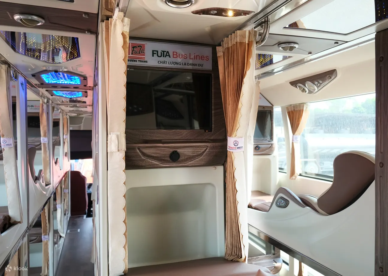 大叻 - 芹苴 VIP 卧铺巴士（Futa Bus 提供）