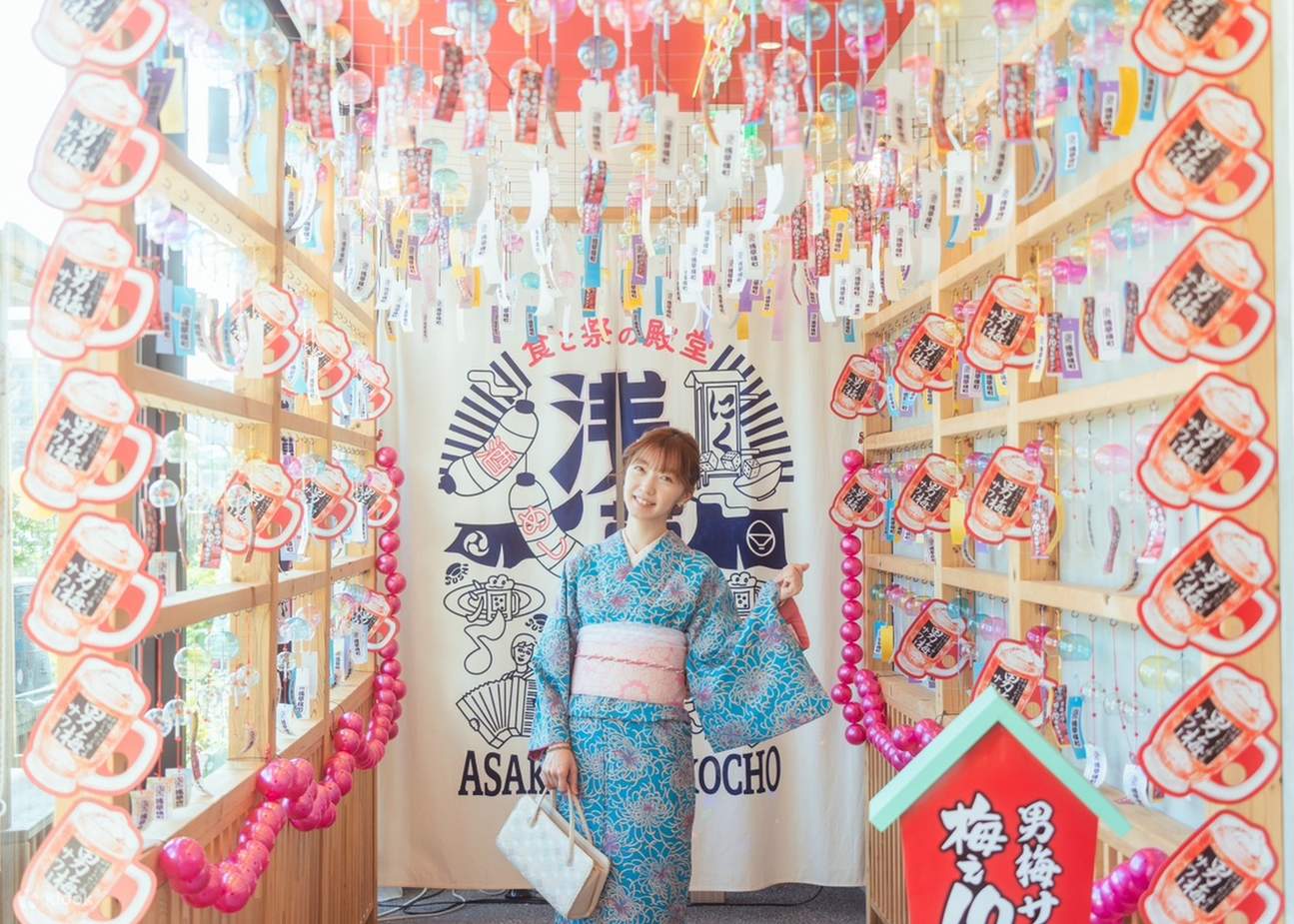 Penyewaan Kimono (disediakan oleh Kimono Rental wargo Tokyo Asakusa)
