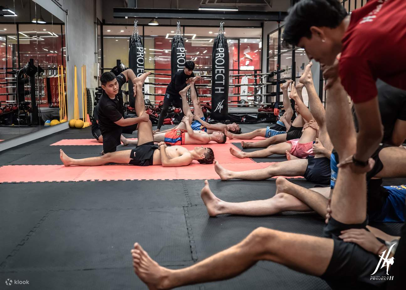 Project-H Muay Thai Gym at Samyan Mitrtown in Bangkok