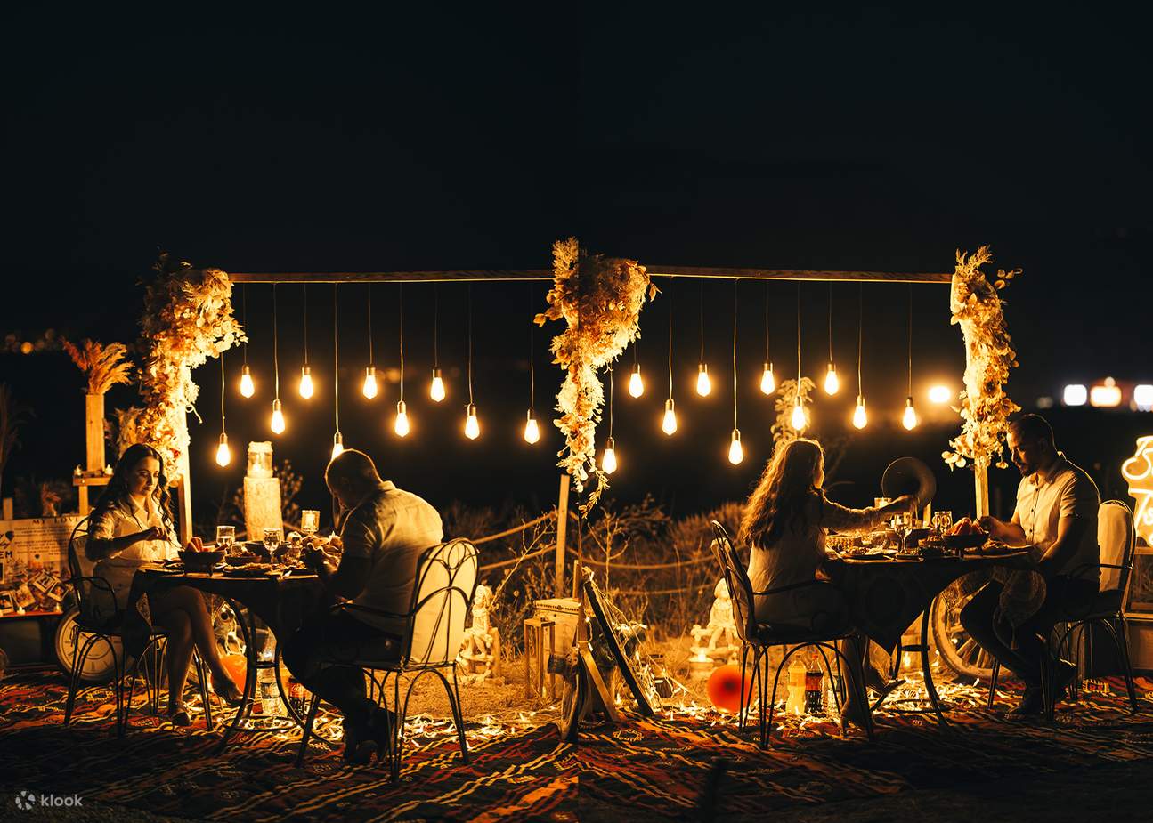 Cena Romantica a Tema in Valle