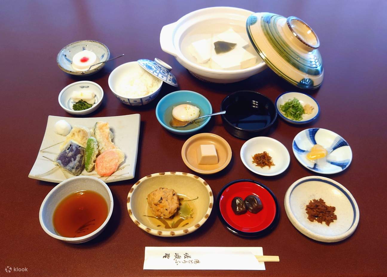 Makanan Jepun Yudoufu Sagano - Kyoto