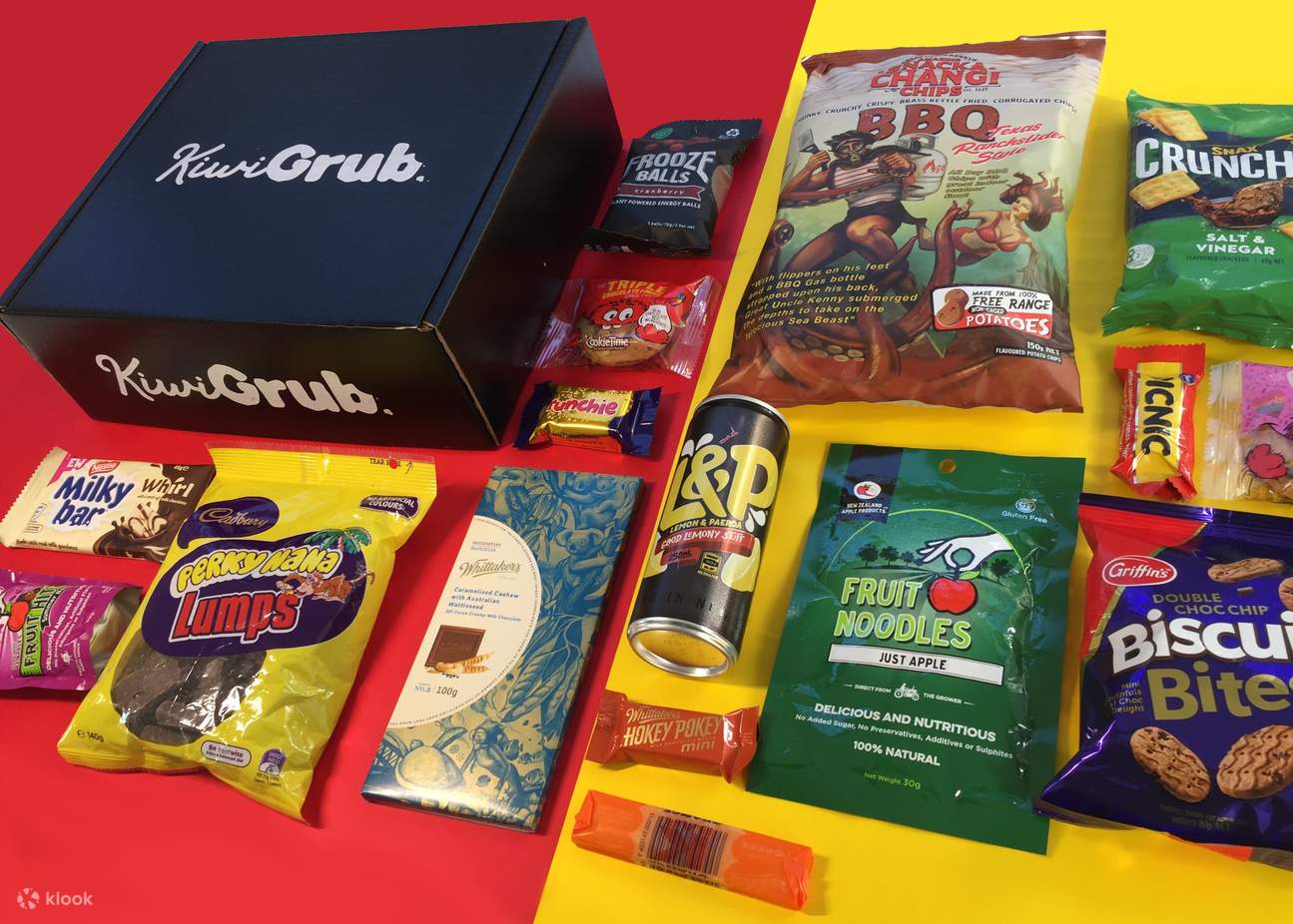 New Zealand Snack Subscription Box from KiwiGrub Klook United Kingdom