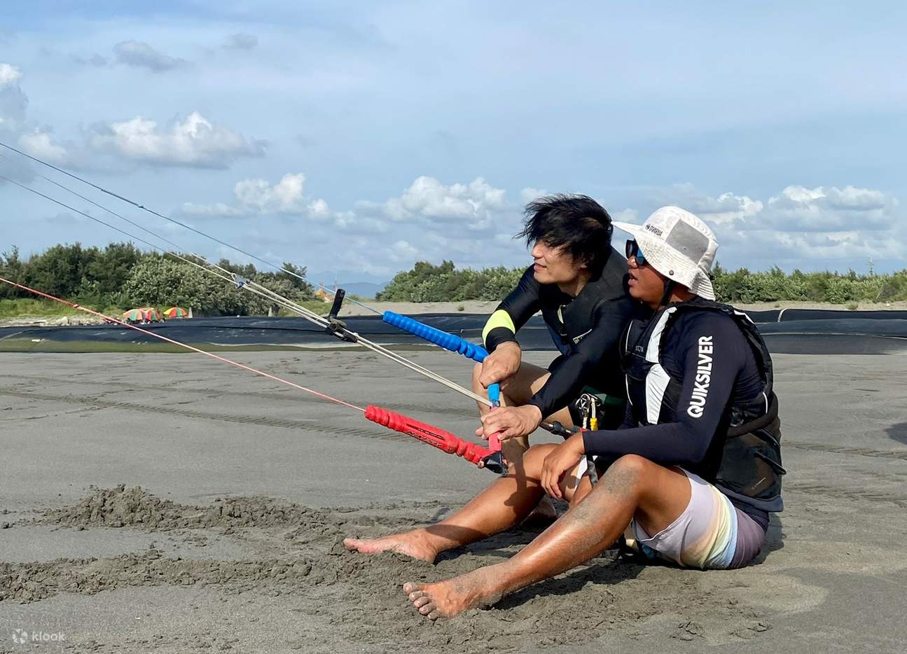 Taichung｜Esperienza di kitesurf a Da'an
