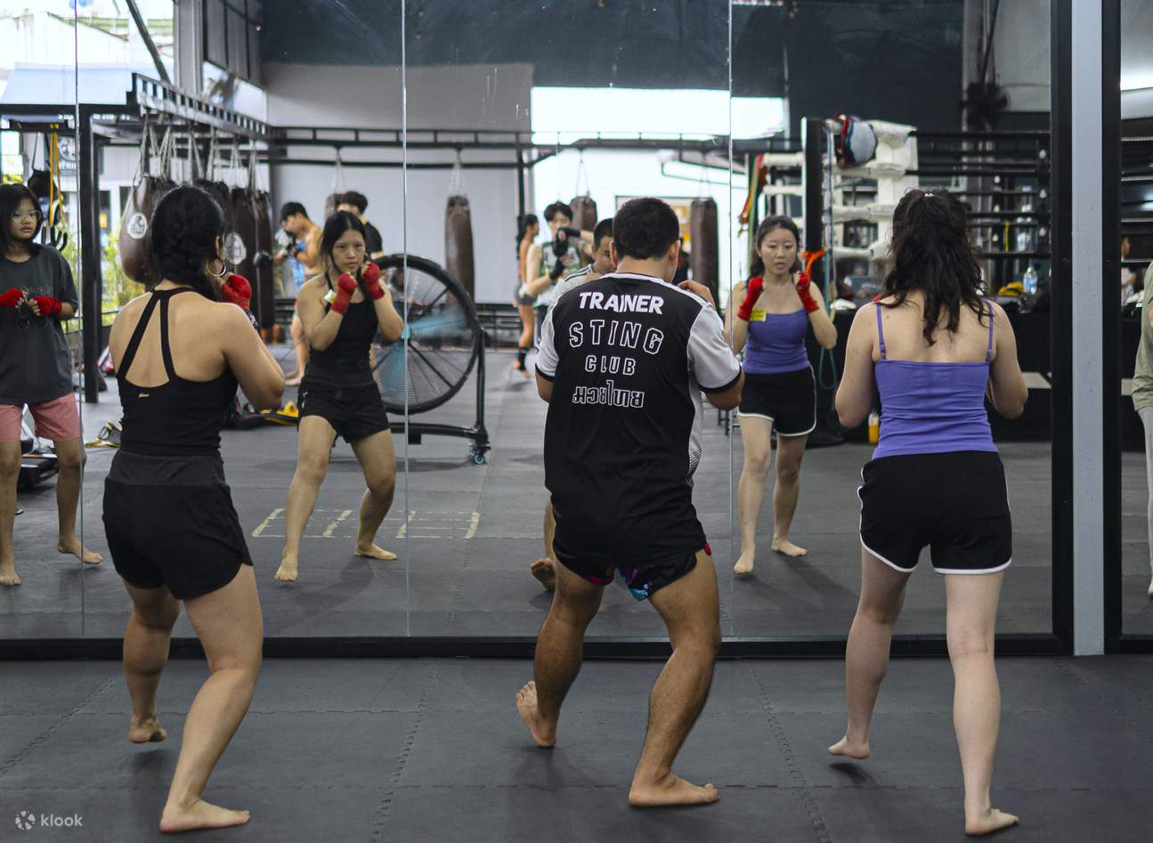 There are various clinching techniques and many call it The Art of Eight Limbs, which commonly combines elbows, fists, knees, and shins.