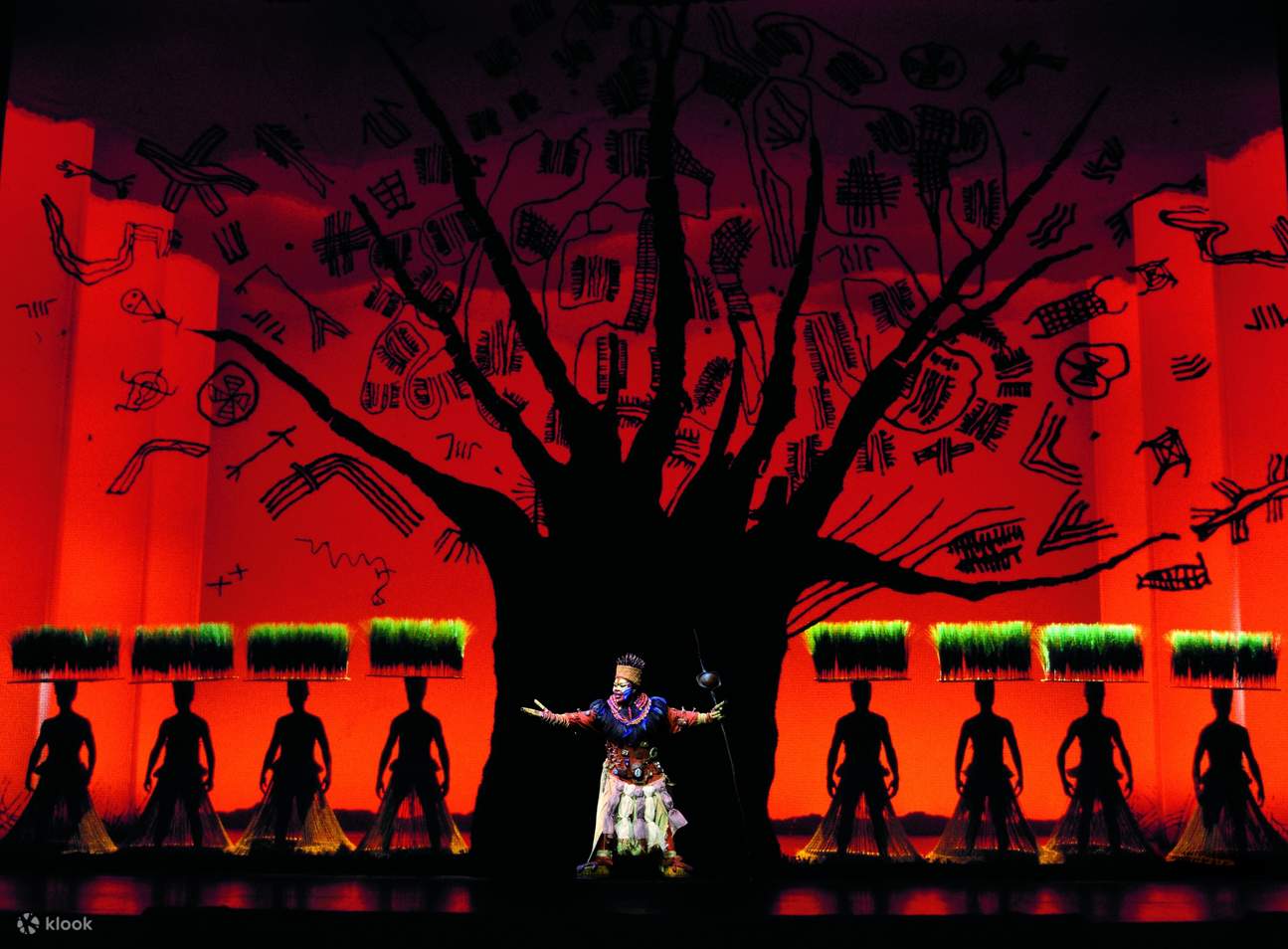 Pertunjukan Raja Singa