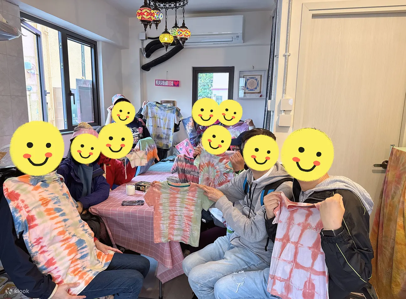 JUST BE 彩色、单色工艺扎染  【  即送小流体熊工作坊】｜马湾1868艺术村