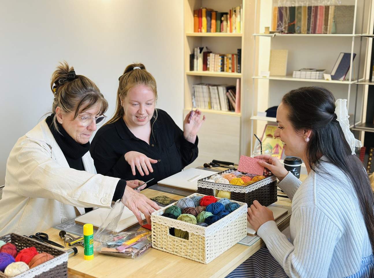 韓国の伝統的な製本ノート作り