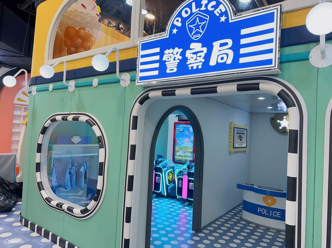 Rollenspiel-Polizeiwache