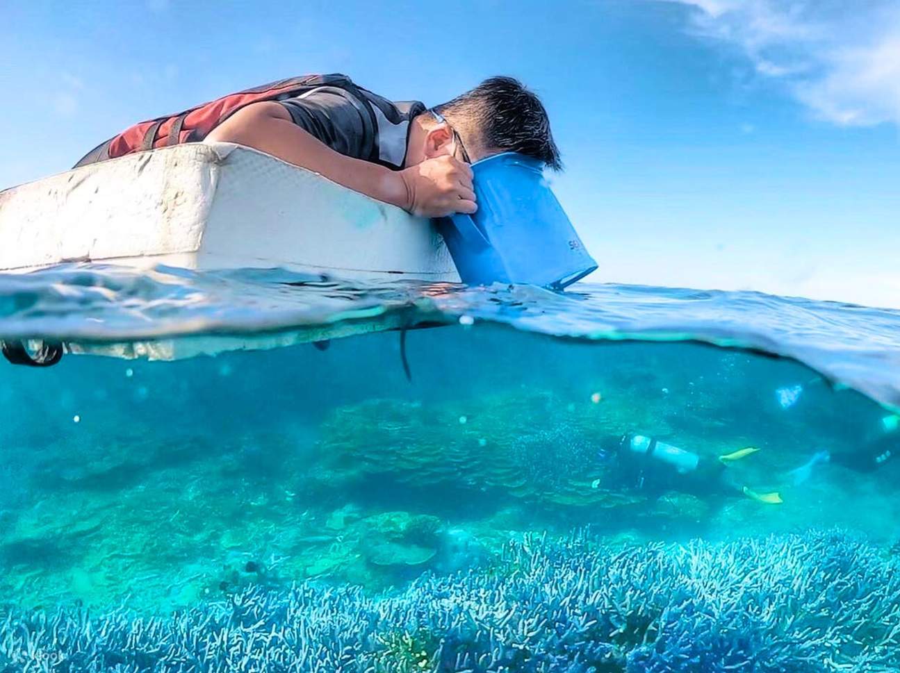 澎湖 忘憂島ナイトステイ：無人島1泊2食＆昼夜シュノーケリング＆神秘的な夜光砂とサンゴ礁生態＆テント不要の島嶼キャンプ＆砂浜の篝火星空ナイト