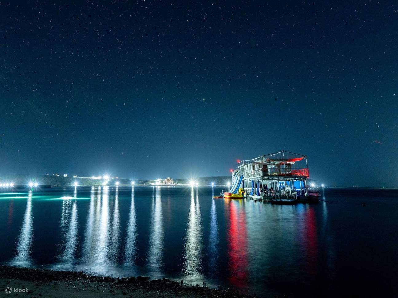 澎湖 忘憂島ナイトステイ：無人島1泊2食＆昼夜シュノーケリング＆神秘的な夜光砂とサンゴ礁生態＆テント不要の島嶼キャンプ＆砂浜の篝火星空ナイト