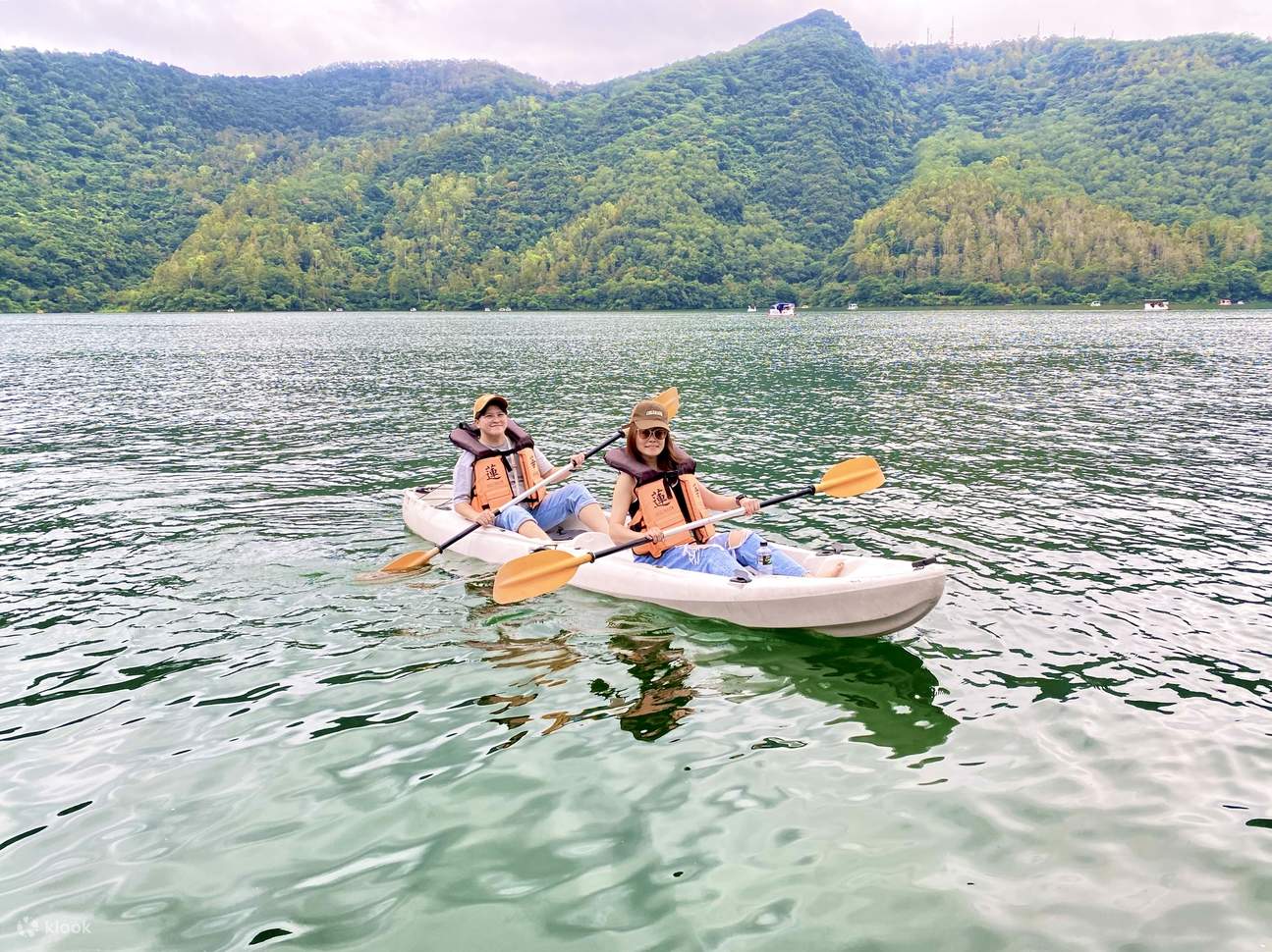 花蓮 | 鯉魚潭 | ガイド付きカヌー体験