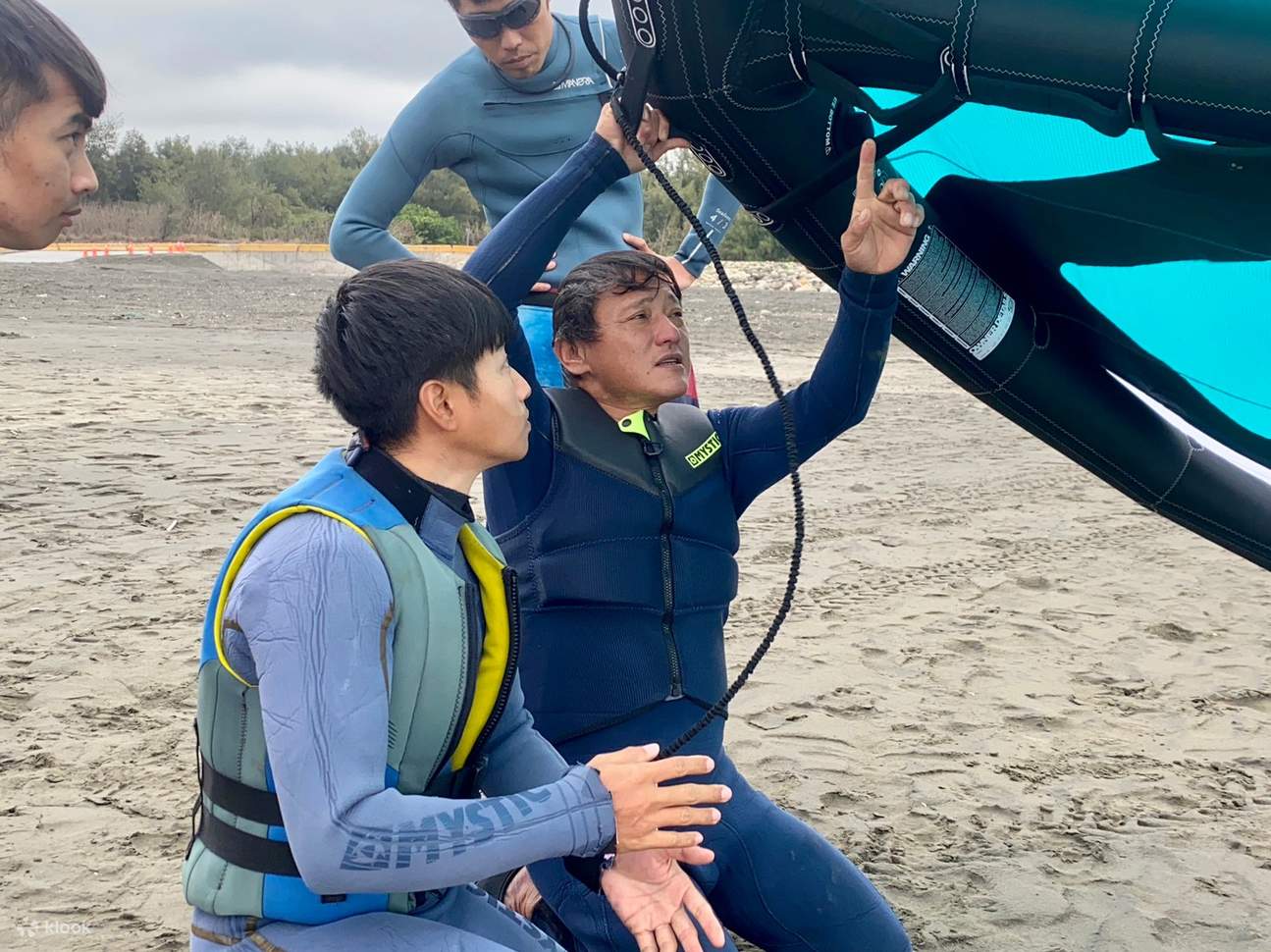 Yunlin｜Sanjiaolun Beach｜Esperienza base di windsurf