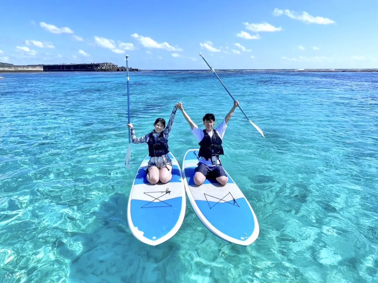 宫古岛 SUP/独木舟之旅，欣赏壮观的海滩