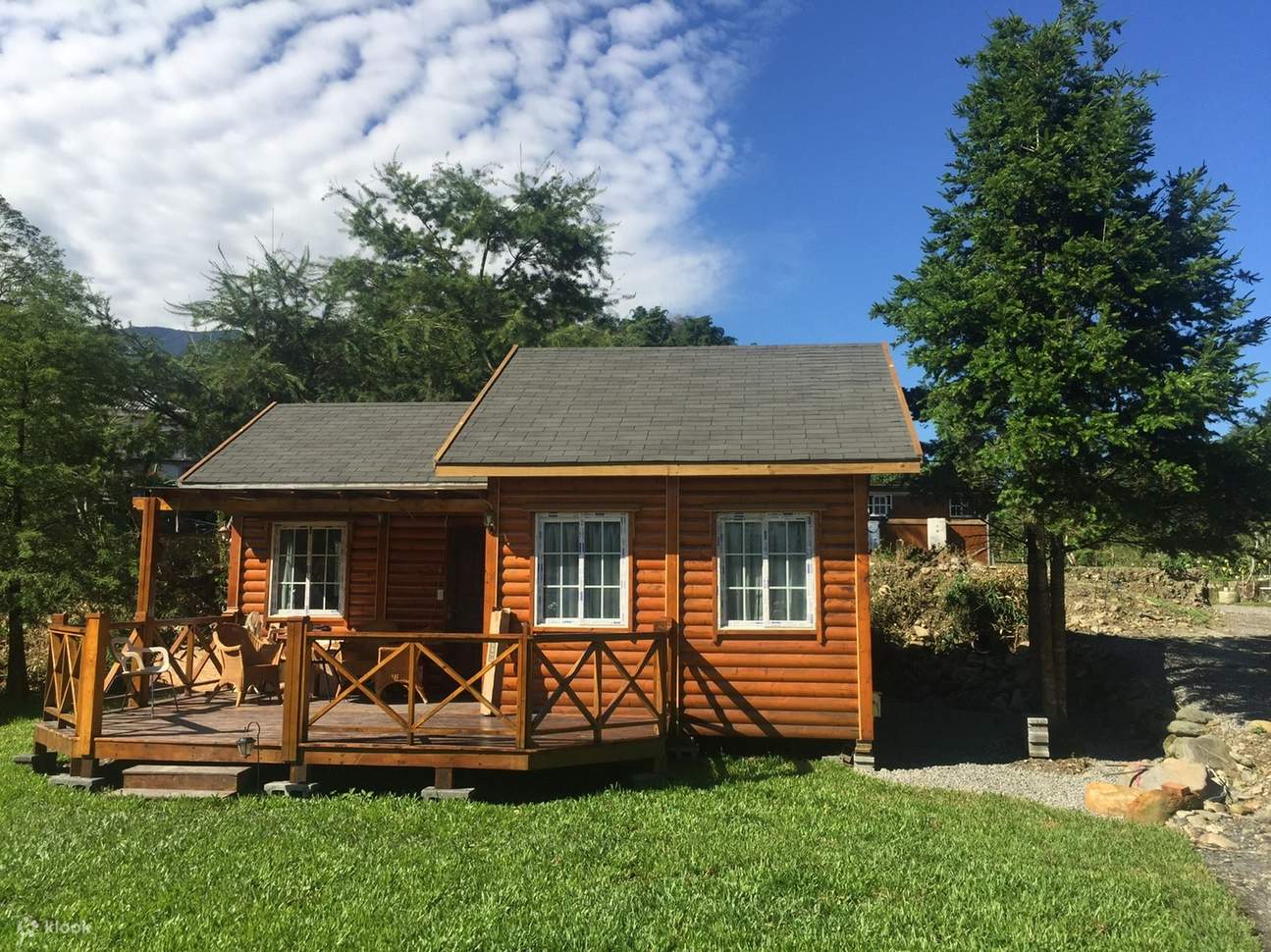 Nhà gỗ riêng biệt Khê Bạn Tiểu Ốc