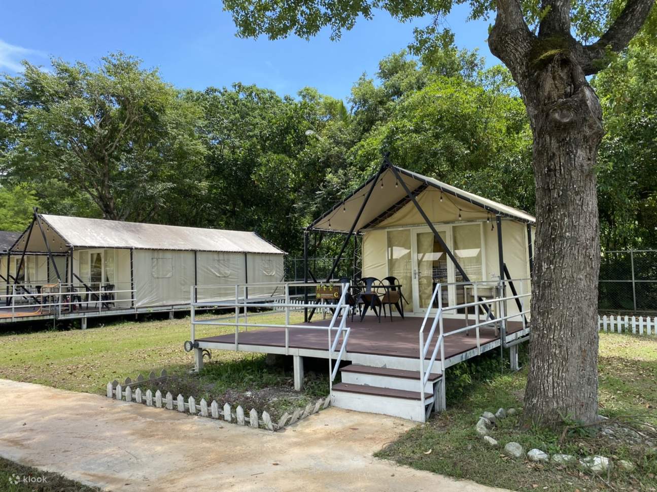 Complejo de camping del lago Liyu