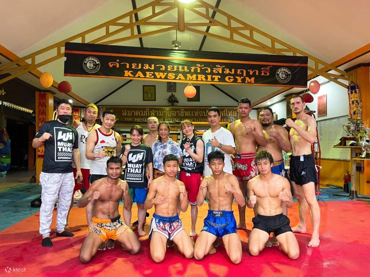 Урок тайского бокса в Kaewsamrit Gym