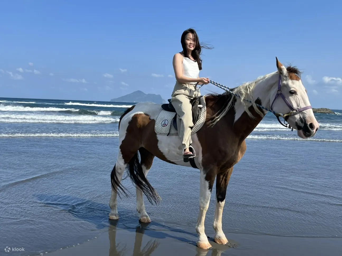 宜兰｜外澳小山丘马场｜悠游马场＆沙滩骑乘体验