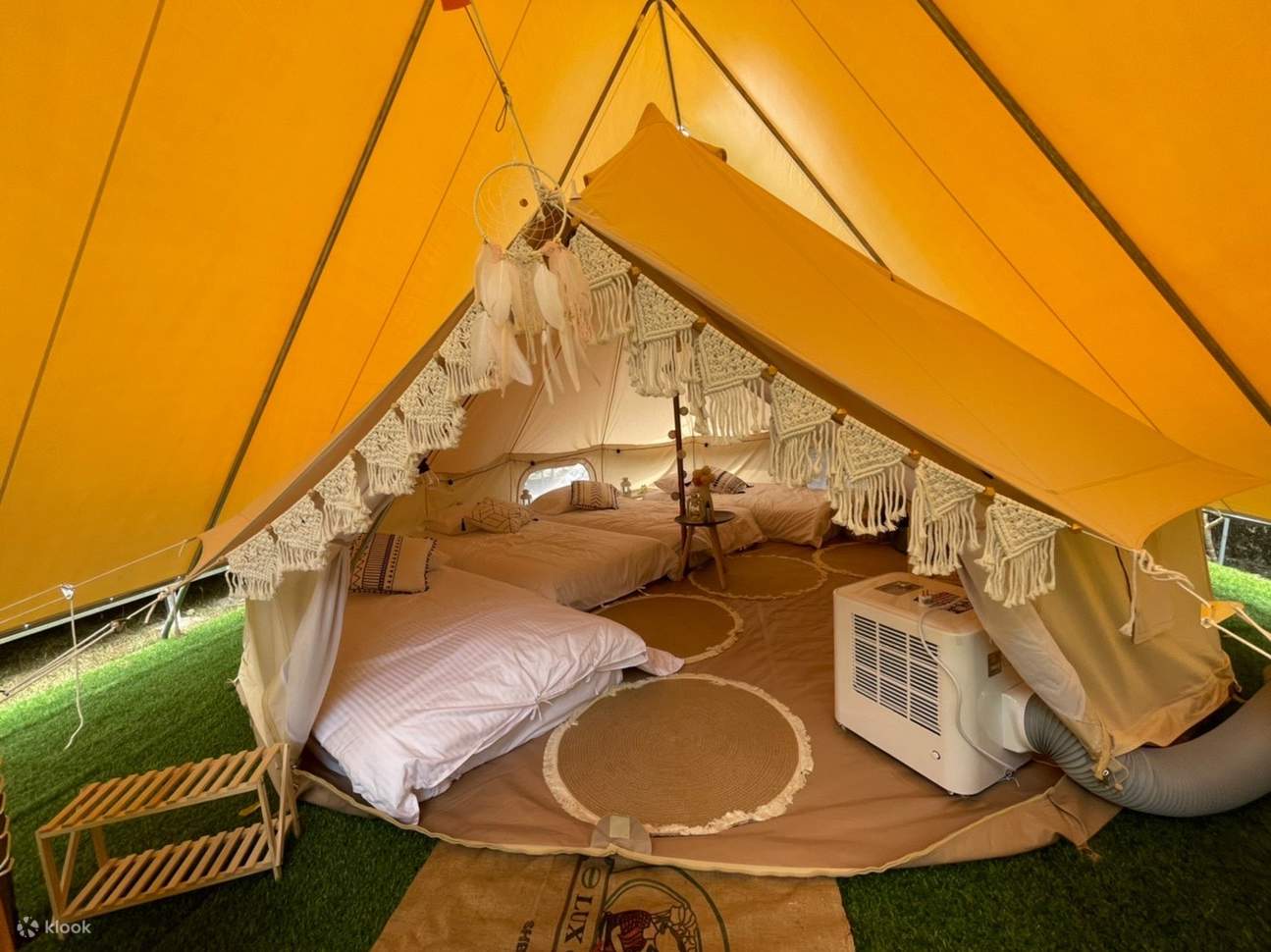 Camping en Taichung｜ㄡ熊熊露營園地｜Glamping de lujo sin equipamiento	