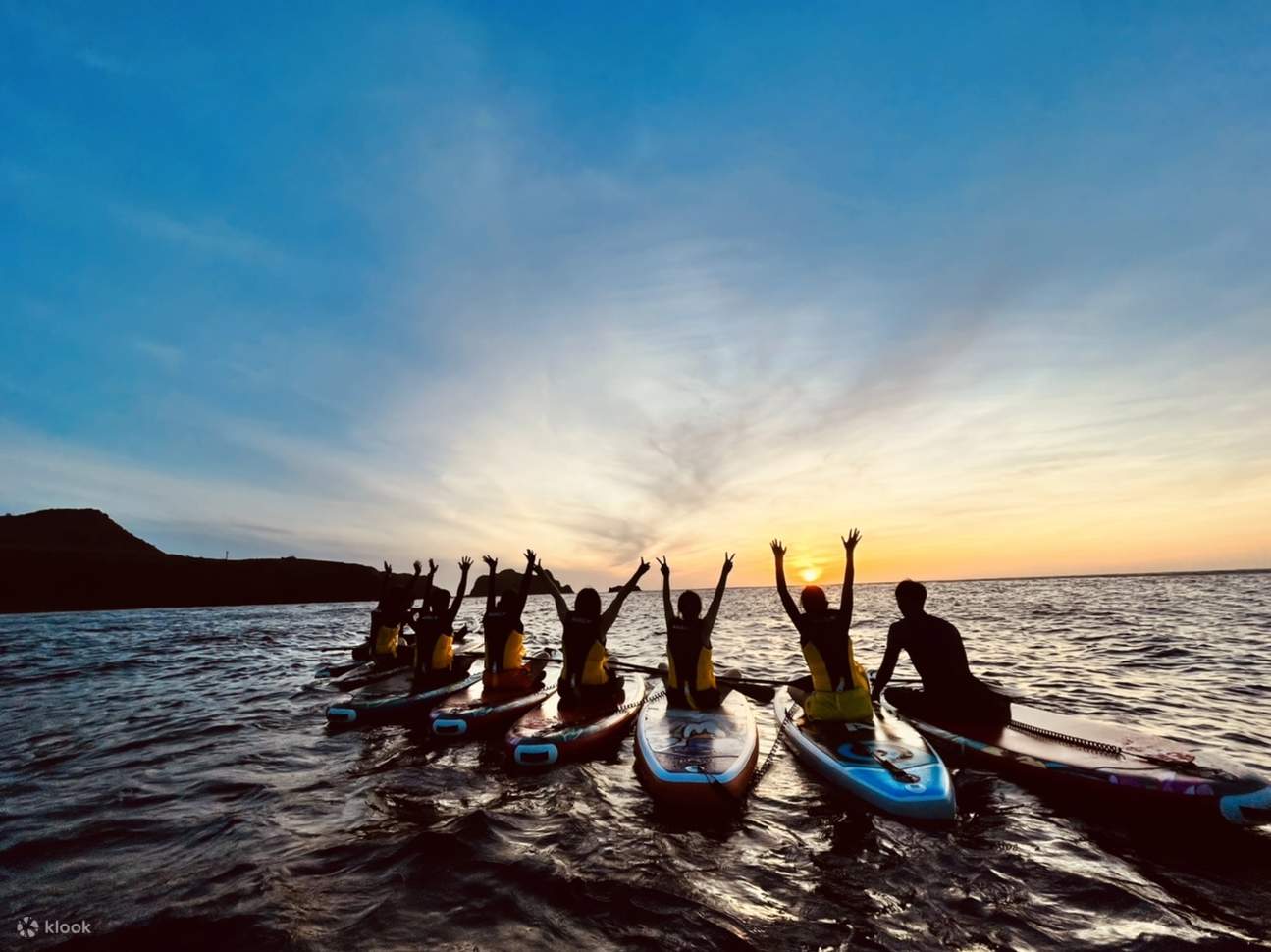Taitung: Darlang - Esperienza di avventura SUP sull'acqua a Green Island (splendido tour all'alba)