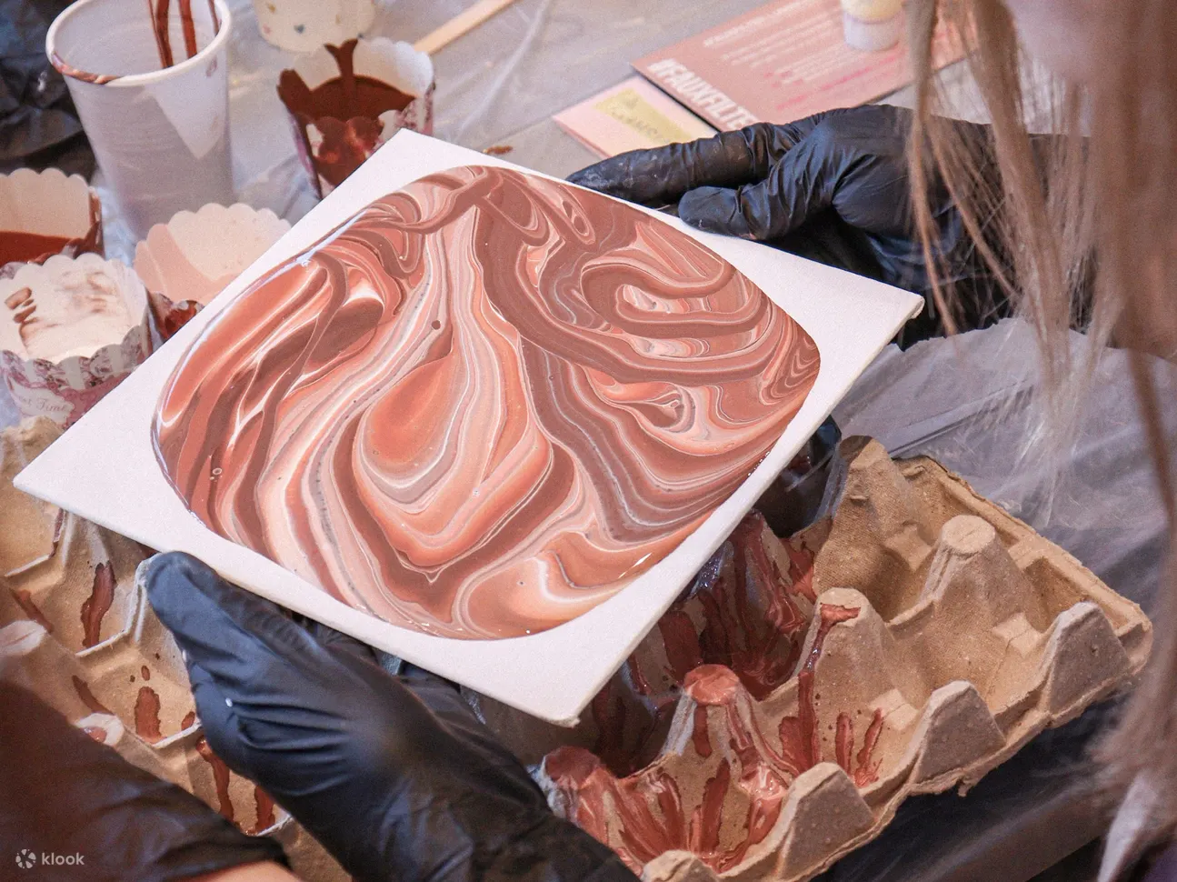 流体浇注艺术品