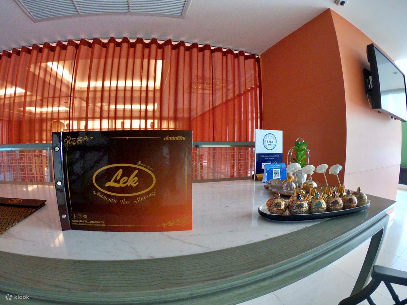 Lek Massage and Spa en The Quarter Hotel Hua Lam Phong Bangkok