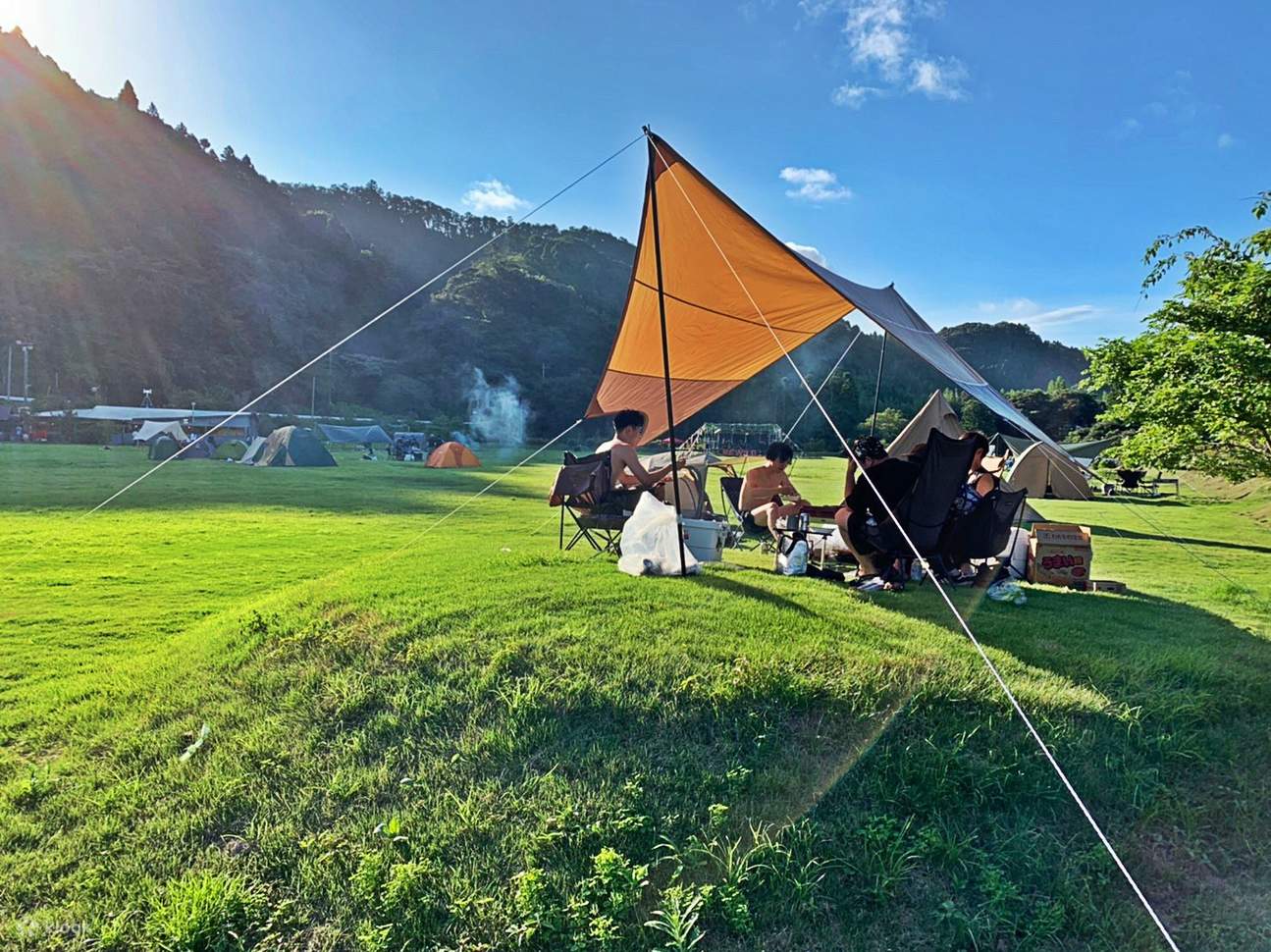 【使用1回のみ】 2名用テント（その1）　キャンプに、フェスに♪ LOGOS Fes Tepee 2ルーム DUO -BC|ギア|テント|ワンポール|製品