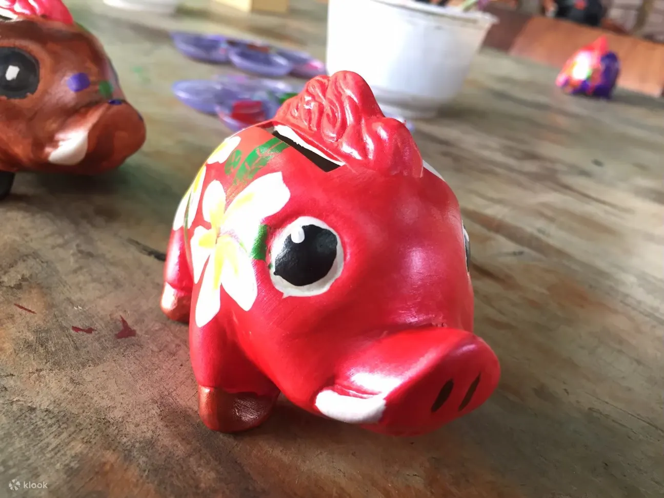 彩绘山猪 DIY