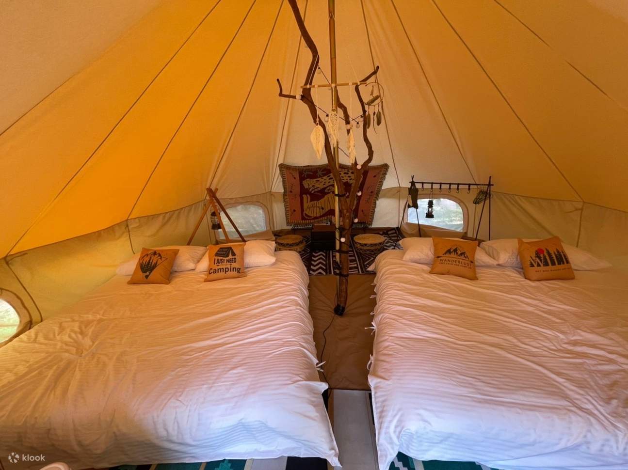 Camping à Taichung｜ㄡ熊熊露營園地 (Yu Hsiung Hsiung Camping Park)｜Camping de luxe tout équipé	