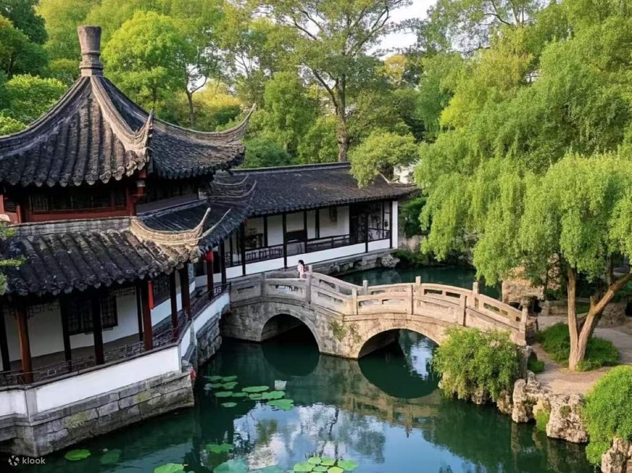 上海往返苏州一日游:狮子林/拙政园+寒山寺+枫桥景区+山塘街区(多条线路可选+体验江南园林+打卡苏州热门景点) - Klook客路