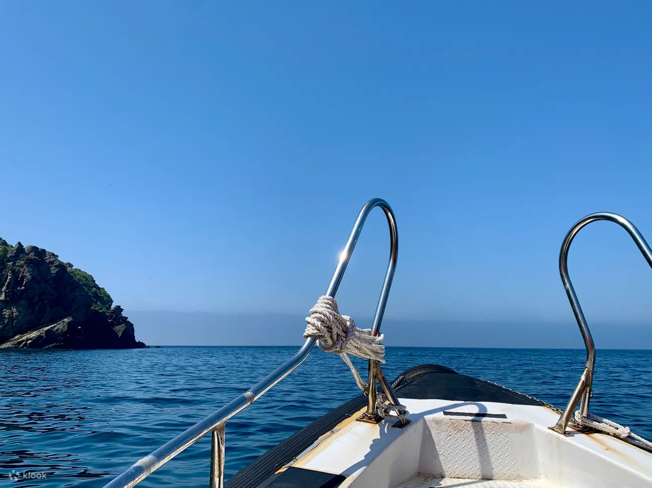 郁陵白浦海水浴场划船体验