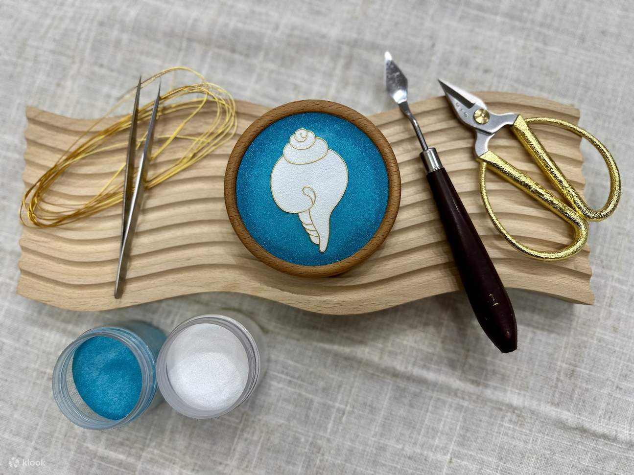 Cloisonne Coaster Workshop - Klook