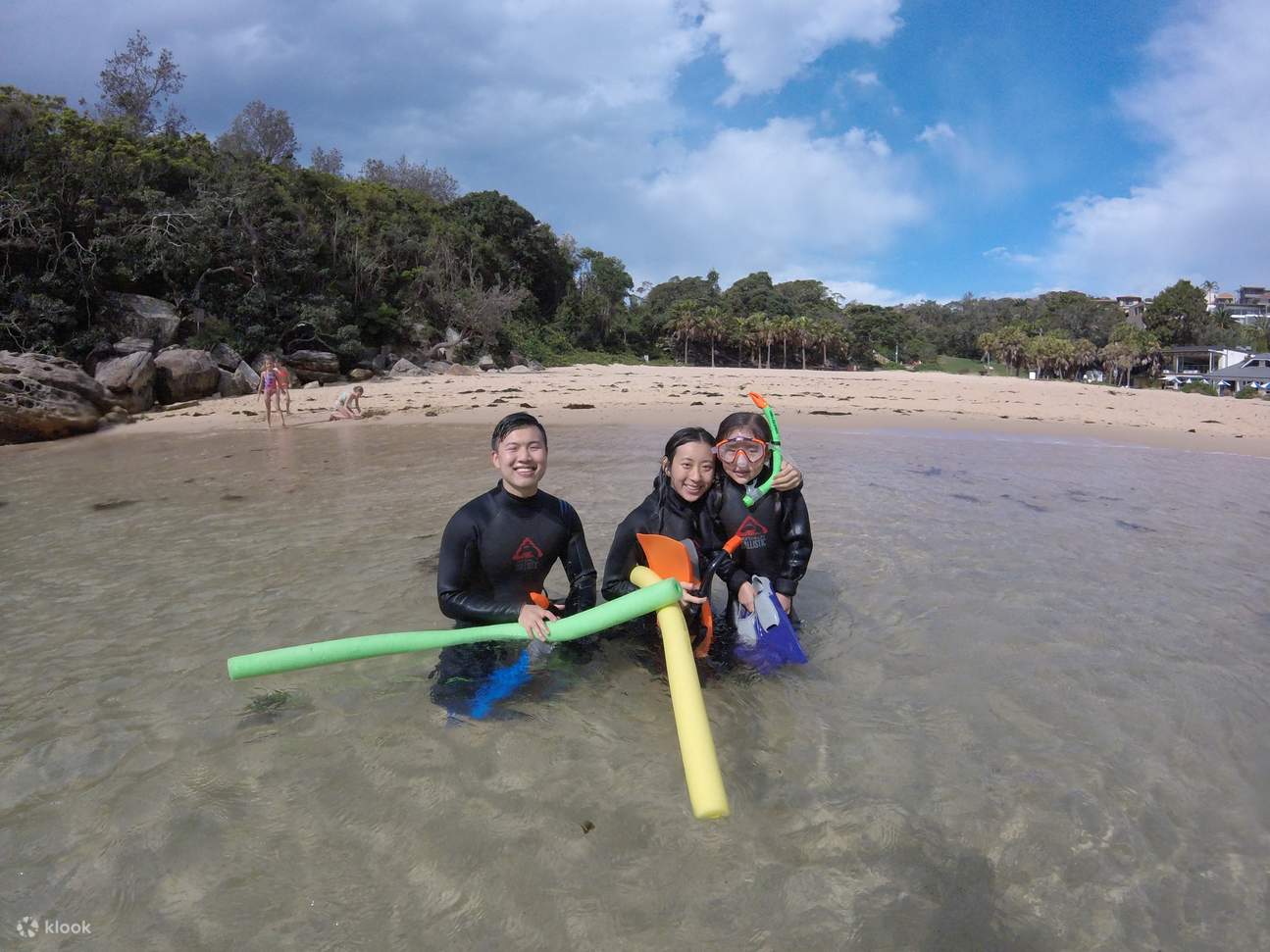 snorkeling a Shelly Beach, Manly