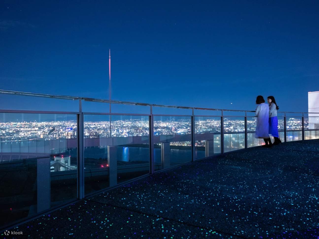梅田空中庭园观景台夜景