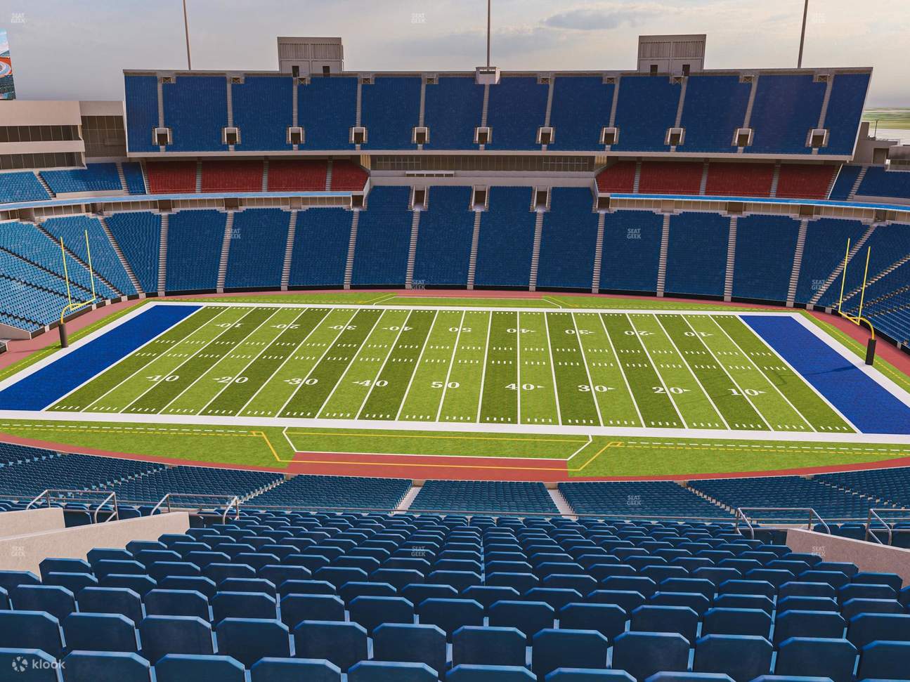 Die Standardplätze bieten Komfort, ein gutes Preis-Leistungs-Verhältnis und eine gute Sicht auf das Geschehen auf dem Spielfeld.